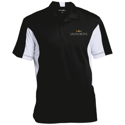 Colorblock Golf Polo - 3 Button & Classic Logo