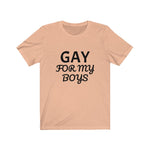 GAY For My Boys Tee